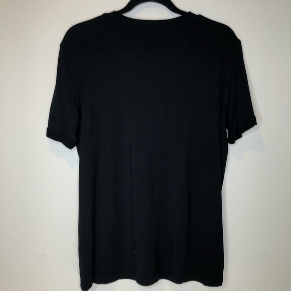 NWT Lia & Viola Short Sleeve T-Shirt Beaded Design - Picture 2 of 4